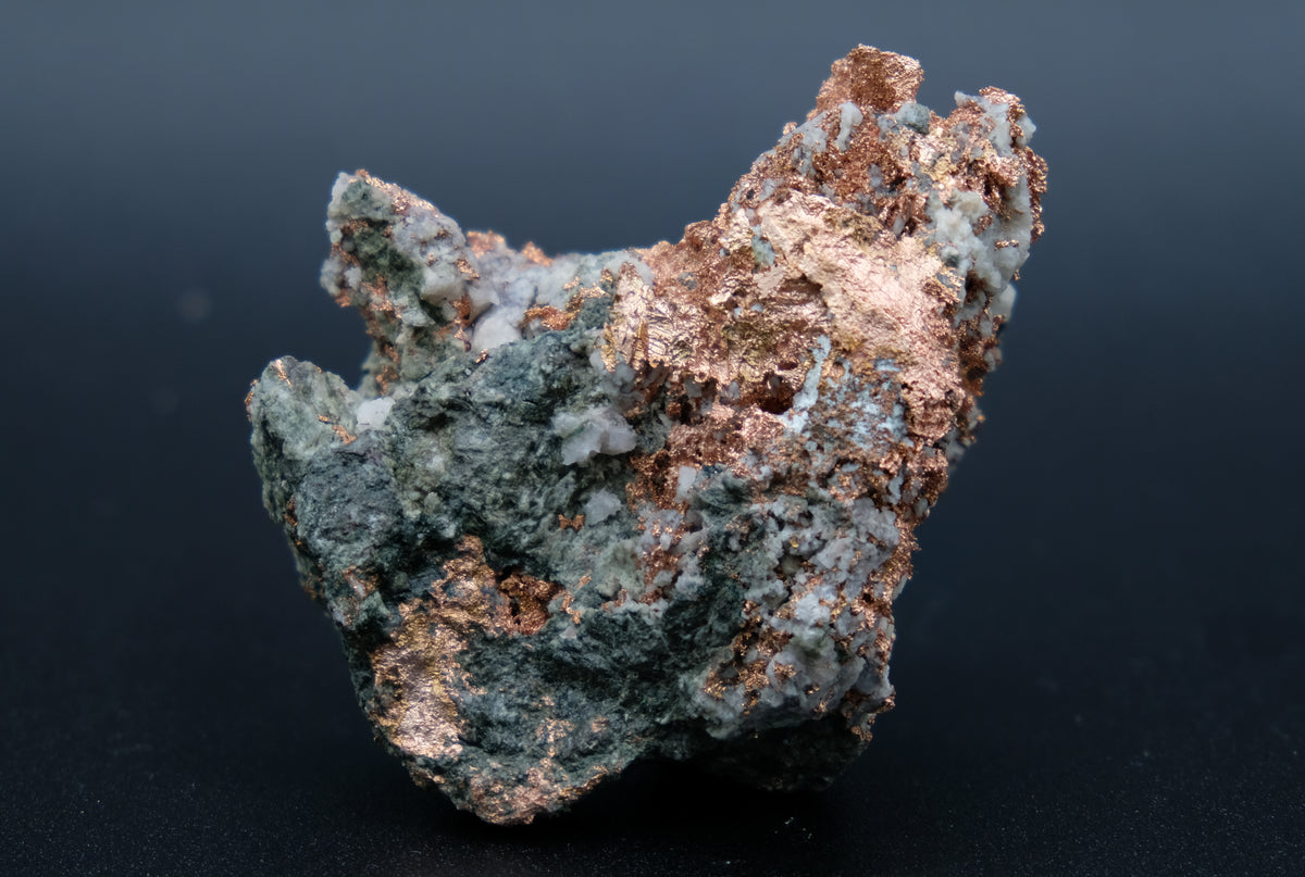 Native Copper, Quartz, Calcite