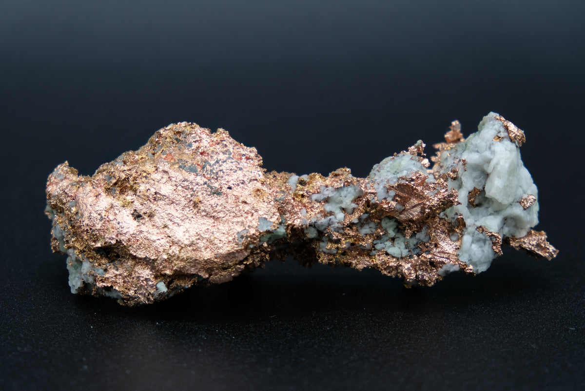 Native Copper, Quartz