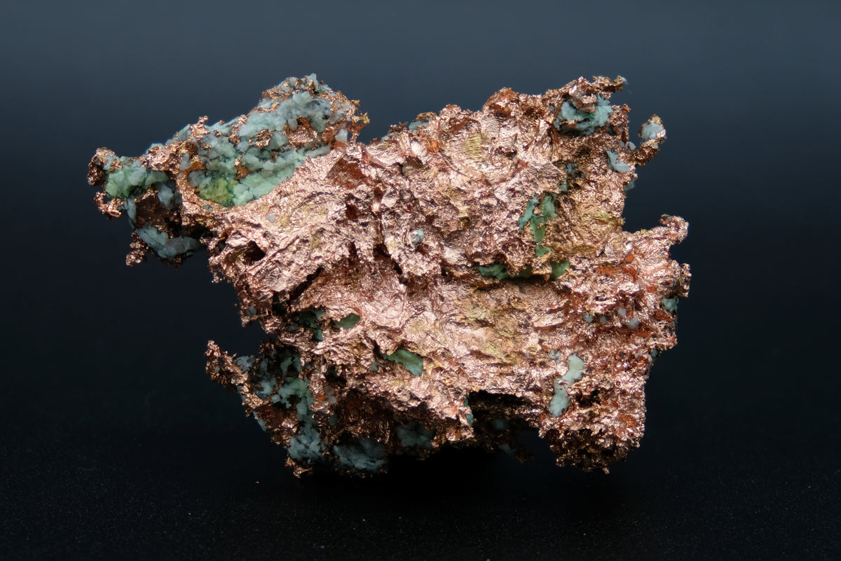 Native Copper, Quartz, Calcite