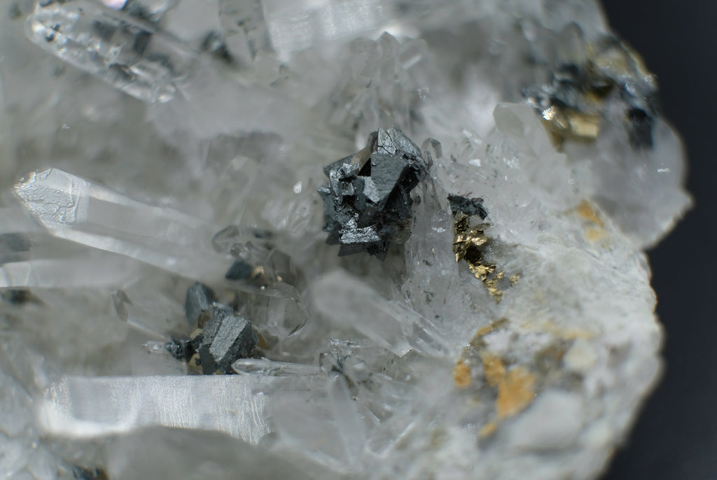 Tetrahedrite Pyrite, Tennantite, Quartz