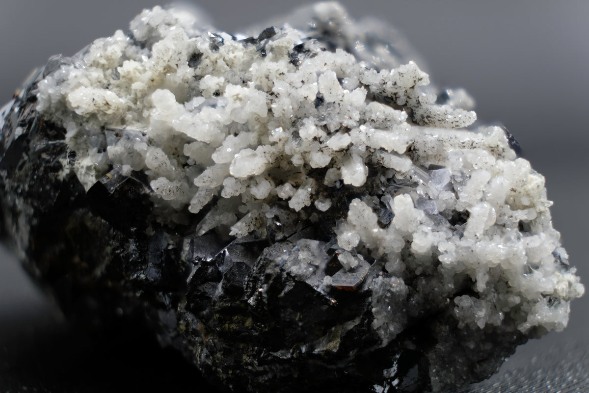 Sphalerite, Galena, Quartz